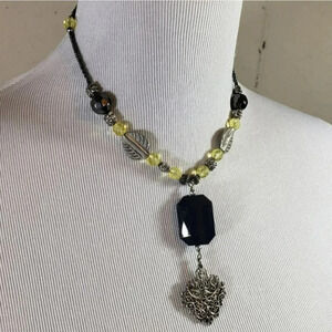 Unique choker‎ beaded necklace